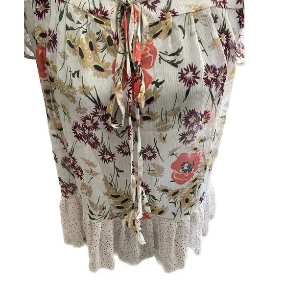 Floral multi-colored blouse. Jovovich Hawk for Target. - Picture 4 of 6